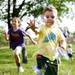 Ann Arbor resident Eli Geniso, 2, plays with bubbles during the Cobblestone Farm Farmers Market on Tuesday, May 21. Daniel Brenner I AnnArbor.com